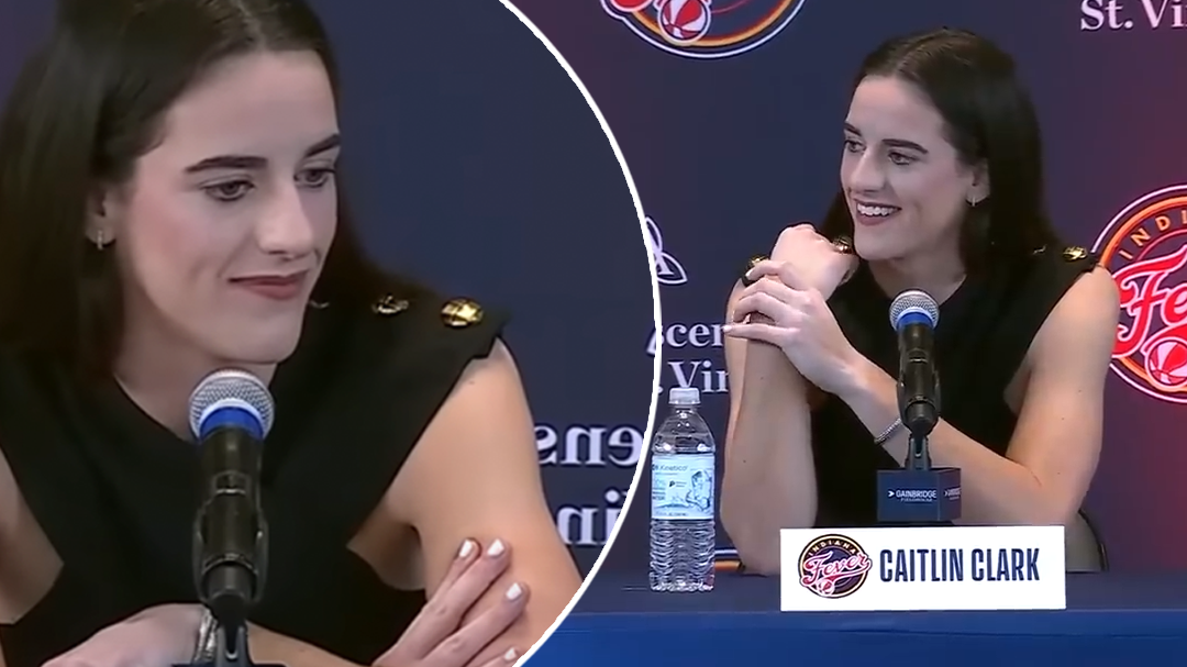 Reporter slammed after awkward interaction with college superstar Caitlin Clark goes viral